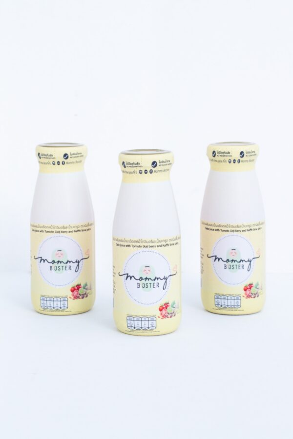 น้ำมะกรูดและน้ำอินทผลัมผสมน้ำมะเขือเทศน้ำโกจิเบอรี่ Mommy Booster 15-120 ขวด - Image 3