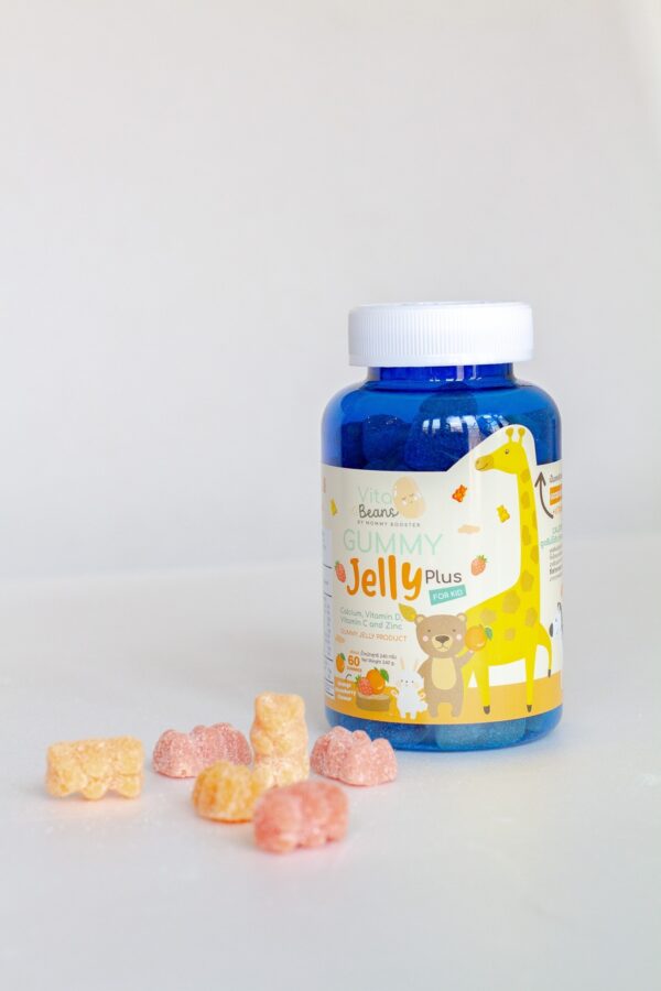 Vita Beans by Mommy Booster เยลลี่เสริมแคลเซียม 3 กระปุก - Image 2