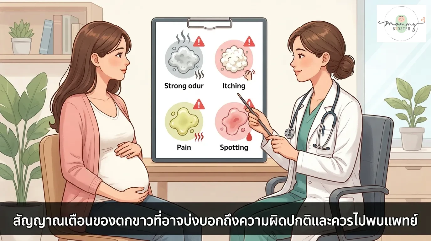 สัญญาณเตือนว่าตกขาวใสอาจมีความผิดปกติที่ควรพบแพทย์