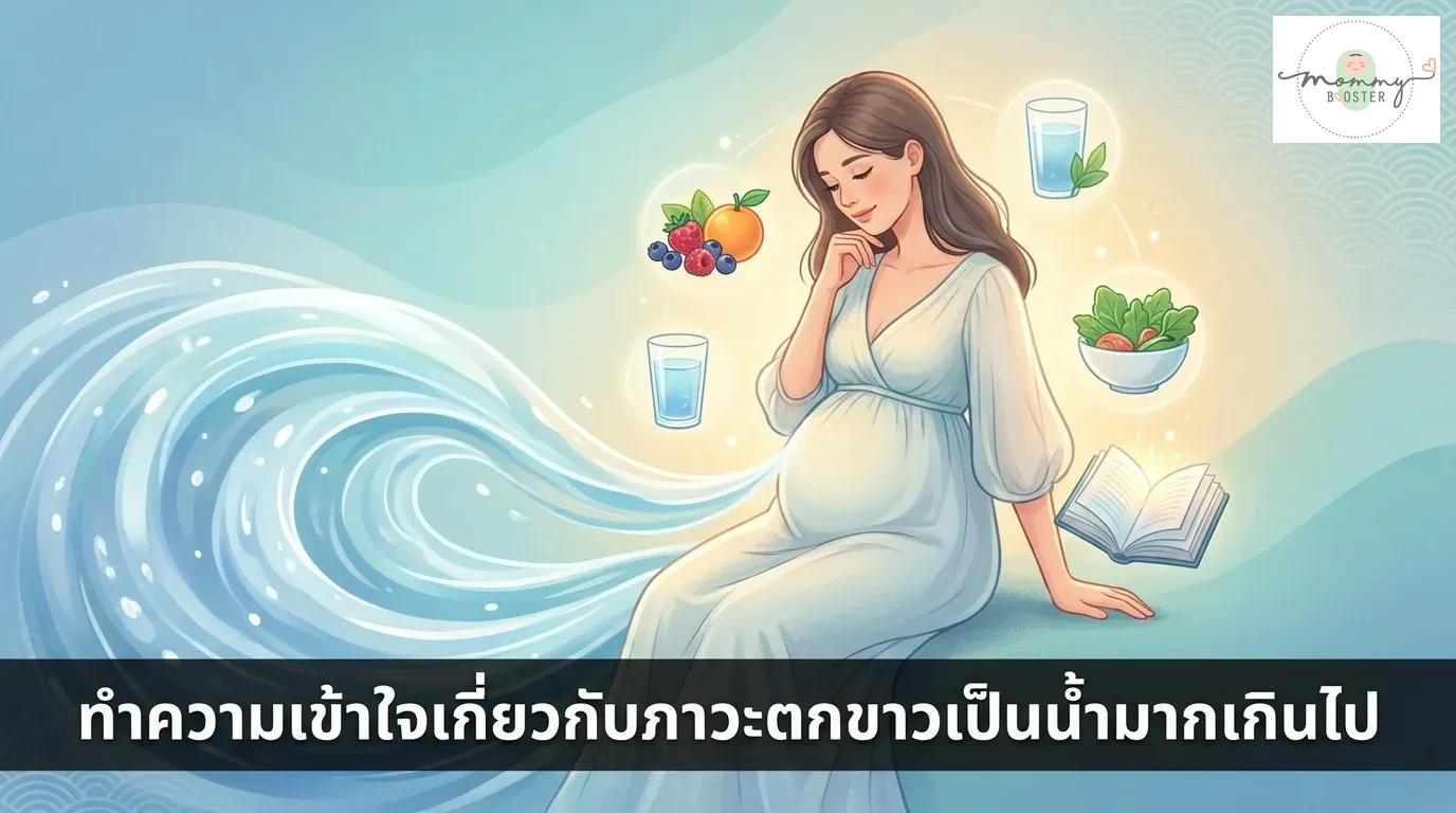 ทำความเข้าใจเมื่อตกขาวเป็นน้ำใสๆ เยอะมาก