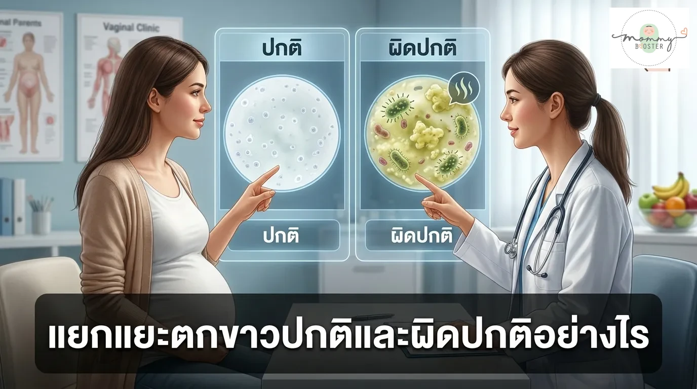 วิธีสังเกตความแตกต่างระหว่างตกขาวปกติและตกขาวที่ผิดปกติ