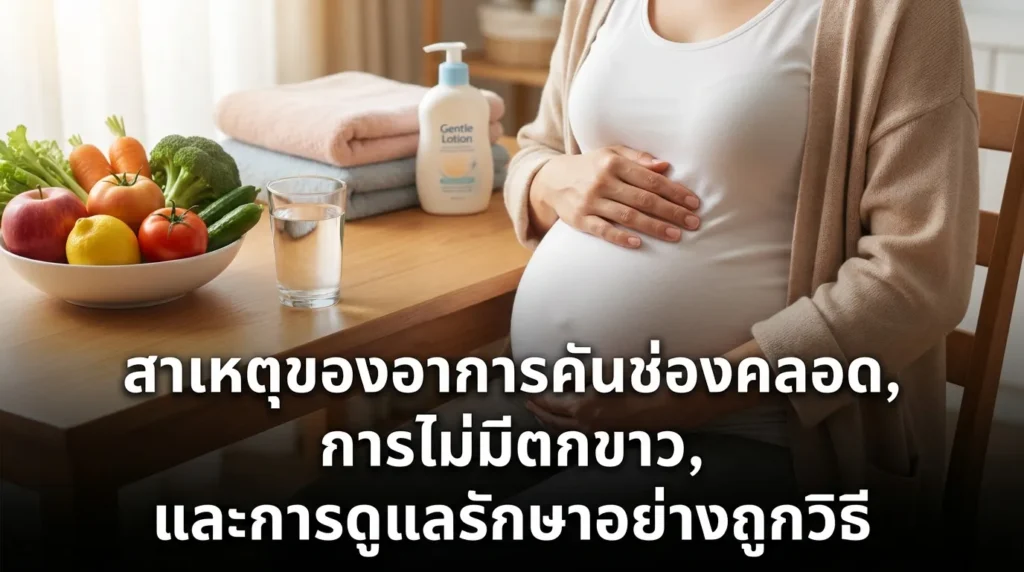 สาเหตุของอาการ คันปากช่องคลอด ไม่มีตกขาว และวิธีดูแลอย่างถูกต้อง