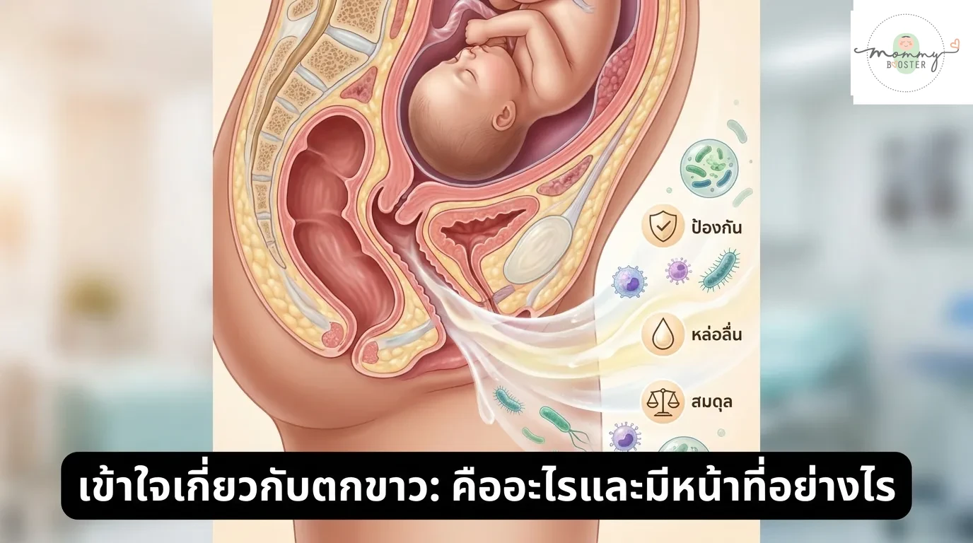ทำความรู้จักตกขาวคืออะไรและมีหน้าที่อย่างไร