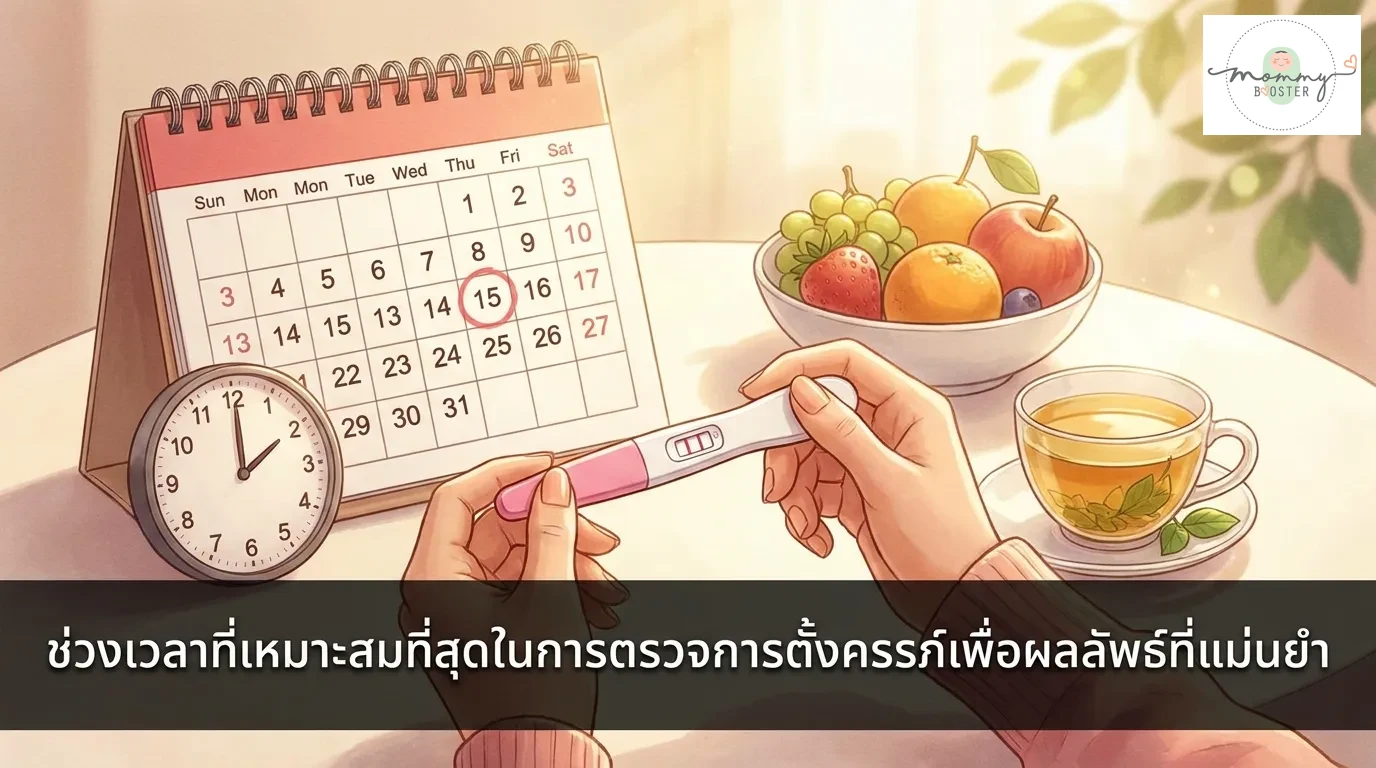 ช่วงเวลาที่เหมาะสมในการตรวจการตั้งครรภ์เพื่อผลลัพธ์ที่แม่นยำ